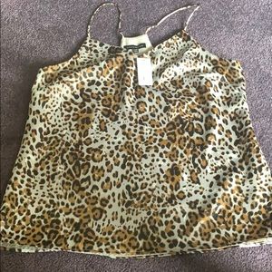 Banana Republic Cheetah Top
